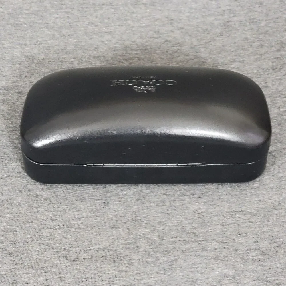 Coach New York Black Clamshell Hard Case Eye Glasses Sun Glasses